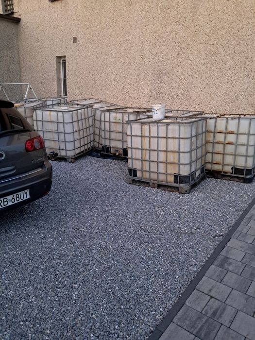 Zbiornik mauzer czysty