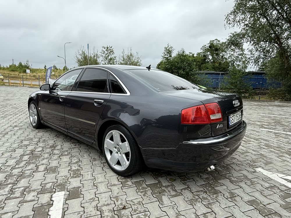 Audi A8 3.0TDI *BOSE/2xszyby/Webasto/KeyLess* bixenon skory nawigacja