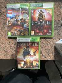 Gry Xbox 360 Rezerwacja Fable II i III oraz lego lotr