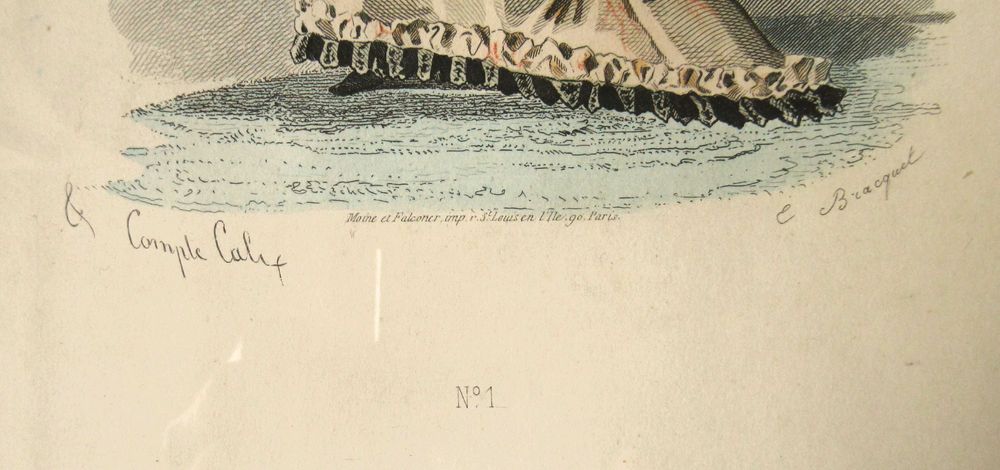 Litografias Francesas Antigas (Ref. 10)