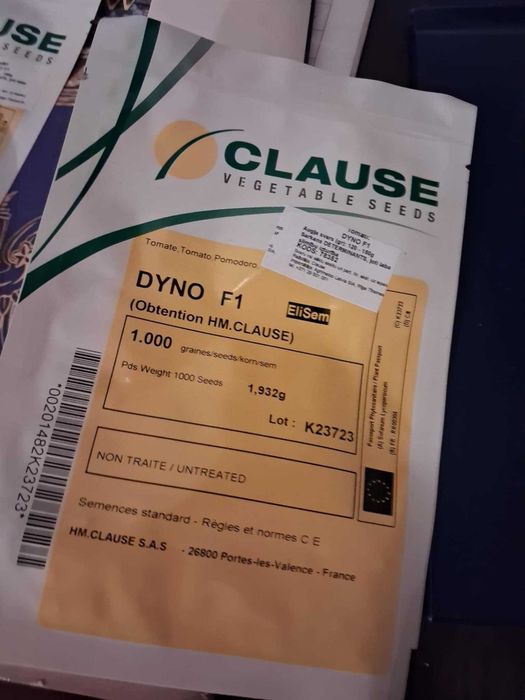 nasiona pomidor dyno f1  clause 1000 sztuk