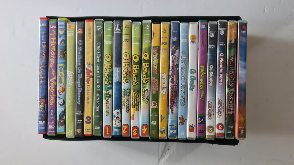 66 dvd - Filmes, animações e séries