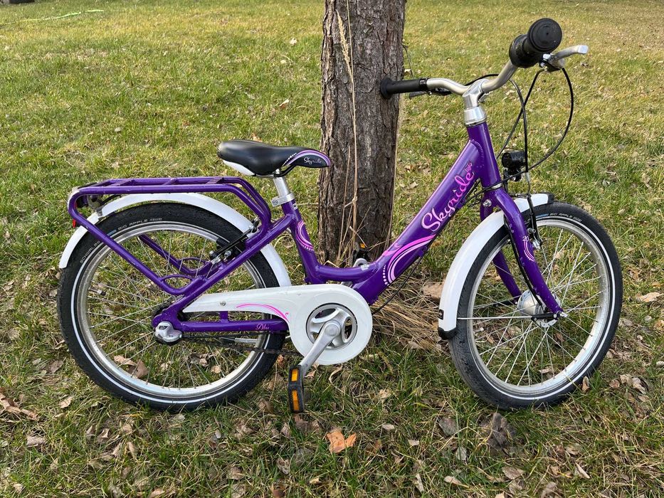 Rower dziecięcy PUKY Skyride 20-3 ALU Light, koła 20 cali, fioletowy