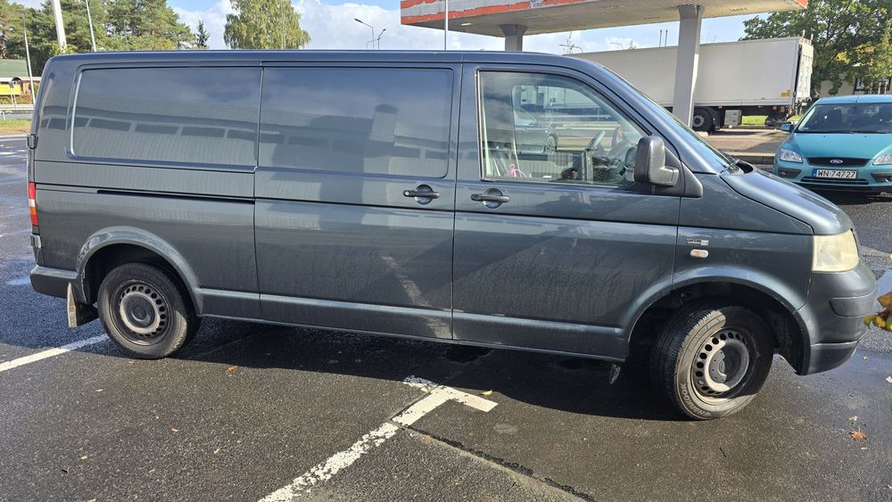 Volkswagen Transporter T5 long skrzydełka klimatyzacja FV 23%