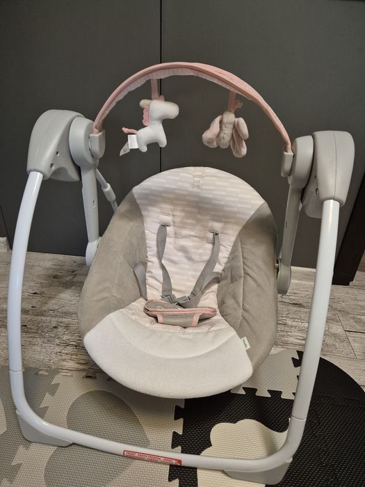 Крісло-гойдалка Ingenuity "Comfort2Go – Flora the Unicorn"