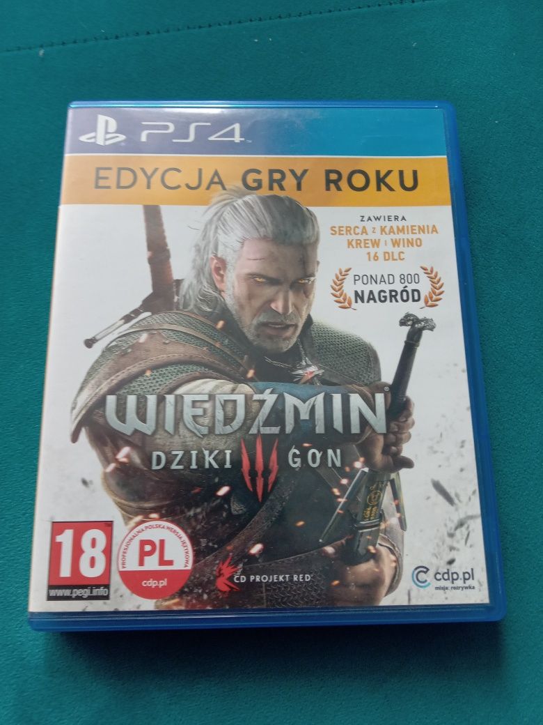 Wiedźmin 3 Dziki Gon PS4