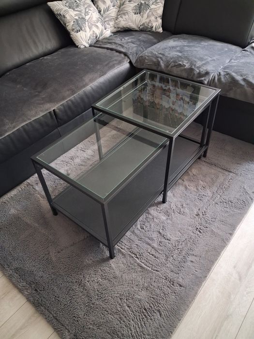 Stolik kawowy szklany ława