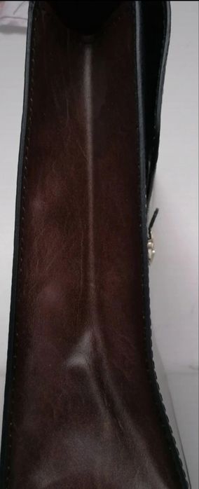 Skórzana męska aktówka Giemme mieści A4