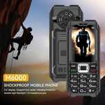 кнопочный телефон-повербанк PHONEMAX M6000 4 SIM