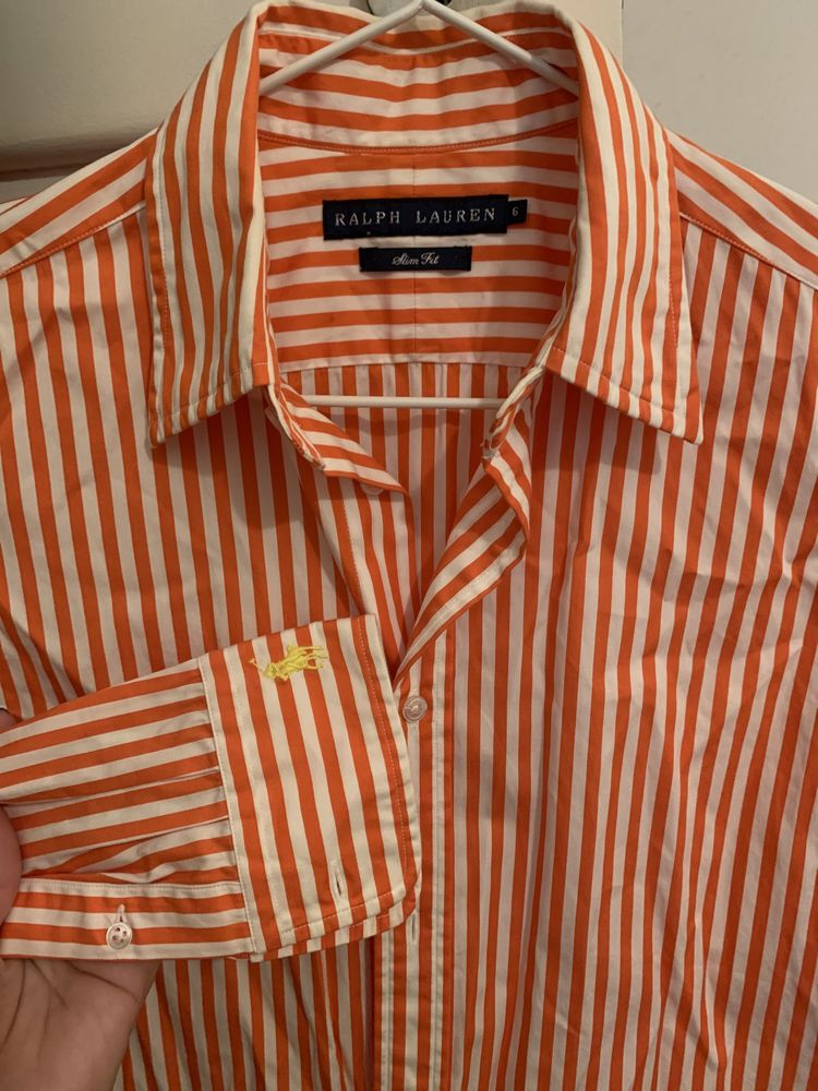 Camisa Ralph Lauren, usada 3 vezes. Nova 120€