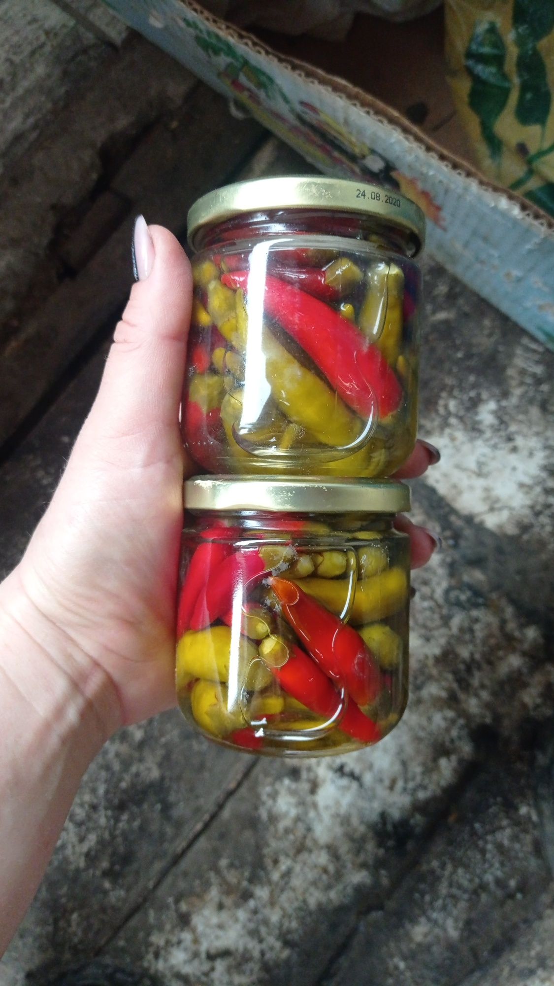 Продам маринований гіркий перець"Вогник"