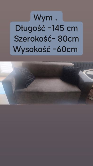 Zestaw wypoczynkowy  2 sofy