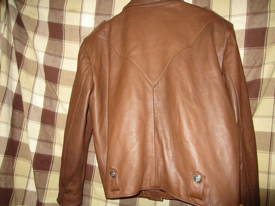 Куртка Косуха Пилот Бомбер Кожаная Мужская Авиатор Мото TOP GUN B-15 M