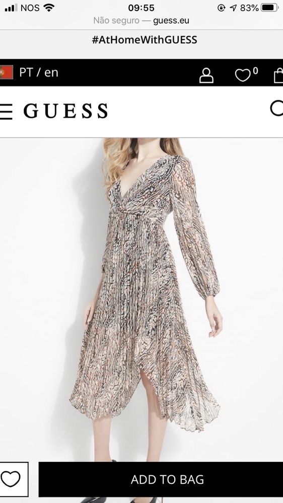 Vestido Guess novo