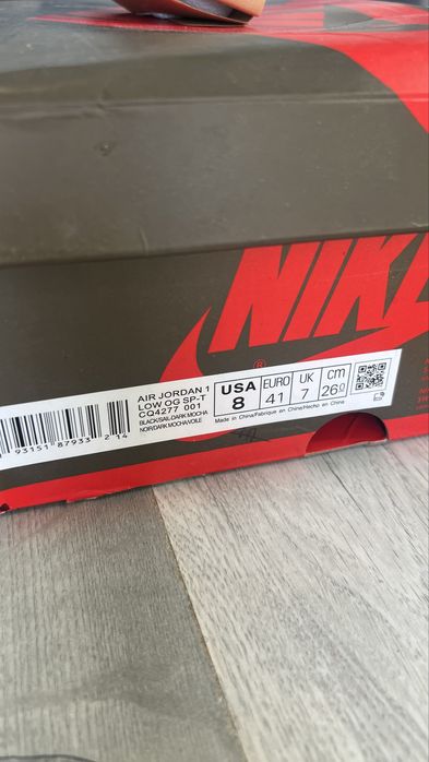 Air jordan1 Low x Travis