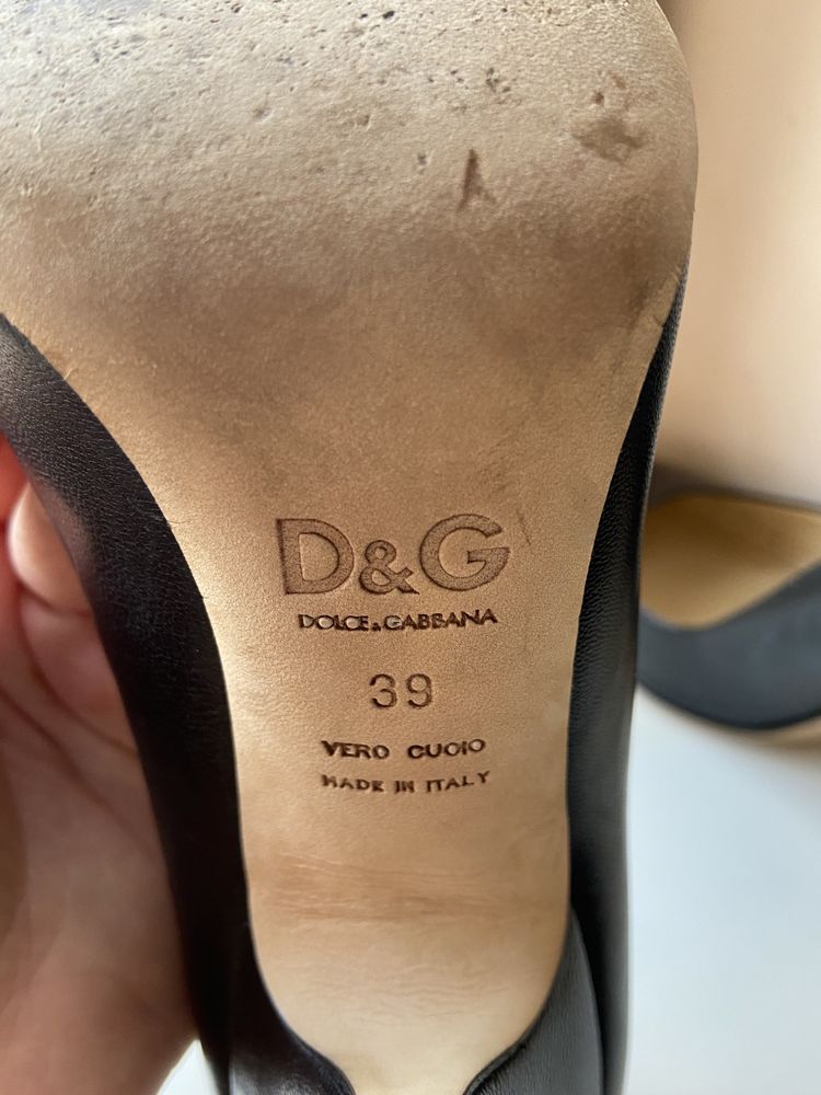 Лодочки туфлі D&G origanal