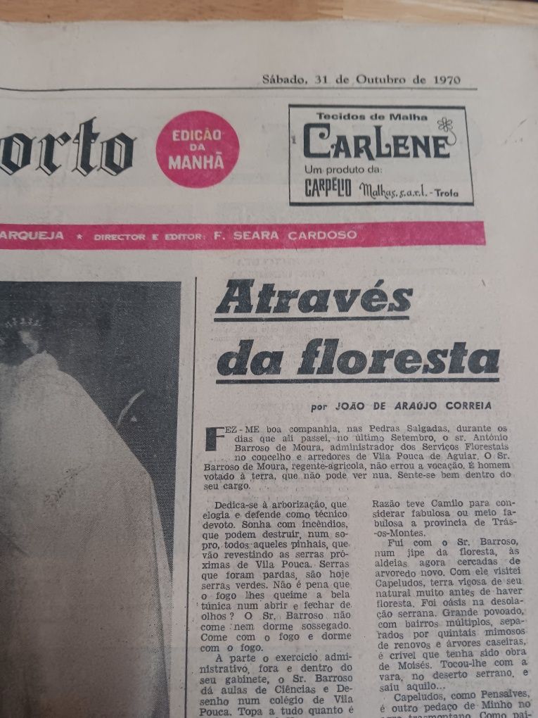 Jornal "O Comércio do Porto " nº 299