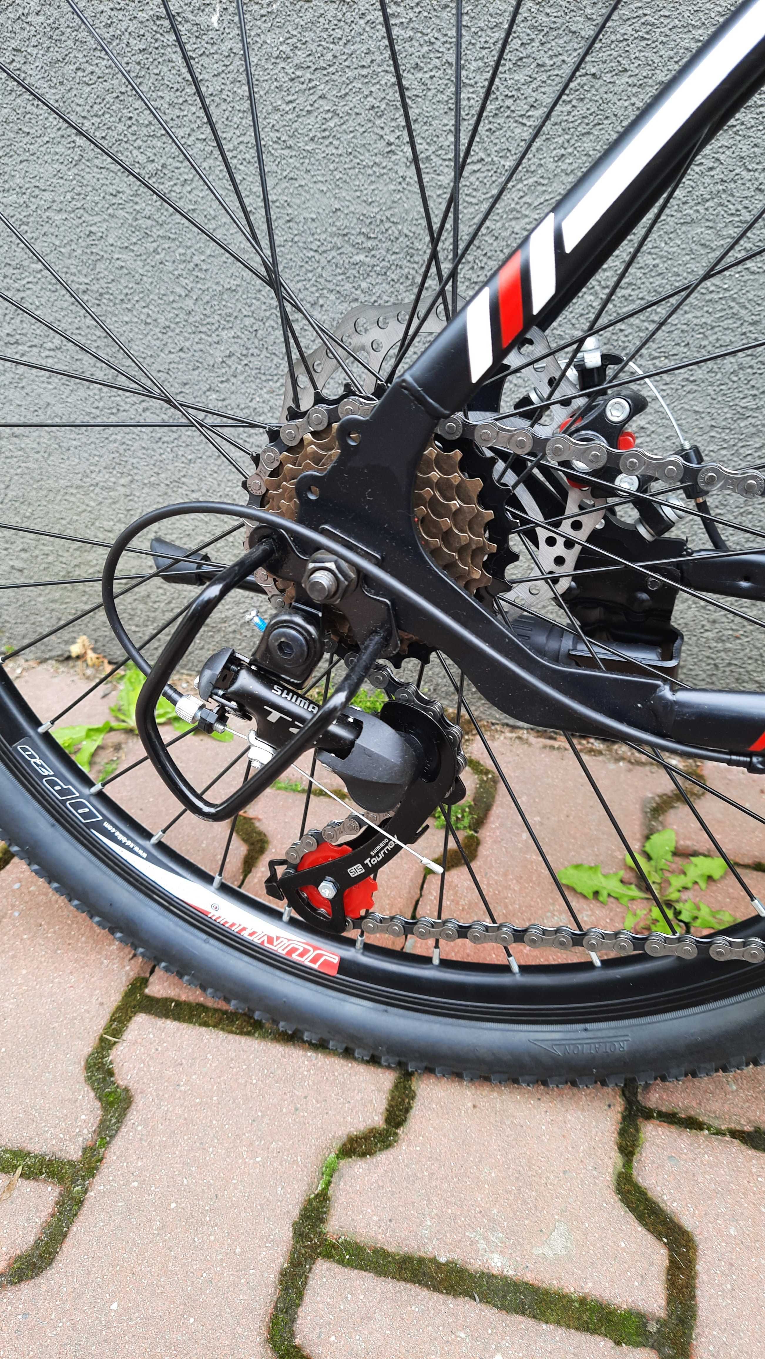 Rower górski MTB koło 24 cale hamulce tarczowe mechaniczne