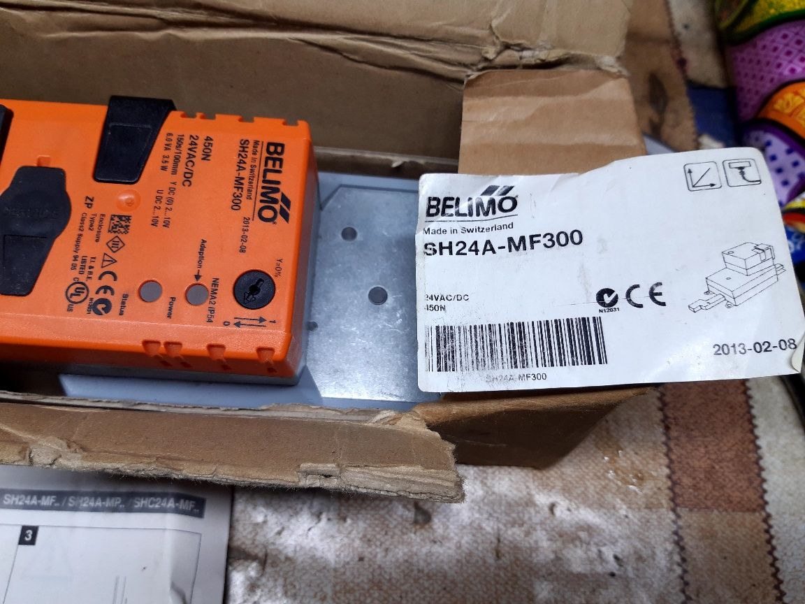 Електропривод лінійного дії SH24A-MF300 , BELIMO