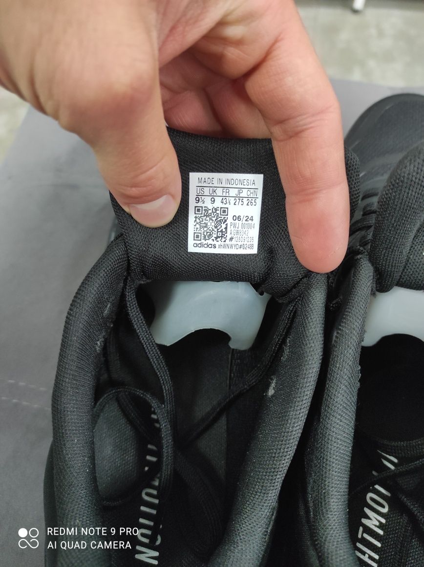 ОРИГІНАЛ 100% Кросівки Adidas Duramo 10 Black GW8342 43