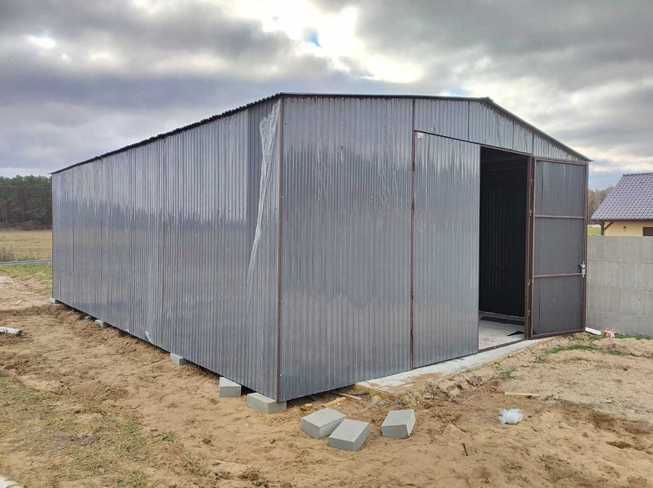 Garaż blaszak 7x6! Garaż blaszany Garaż Hala Magazyn 6x8 6x5 5x7 6x6