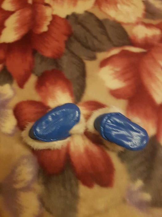 Botas em pele Azul para Nenuco ou Similar