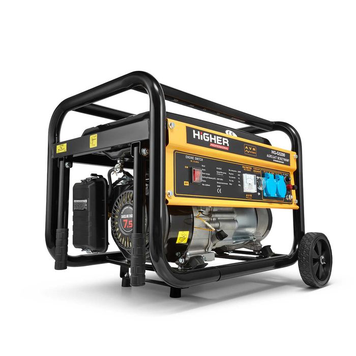 Agregat prądotwórczy spalinowy HIGHER 4200W 7,5 kM AVR