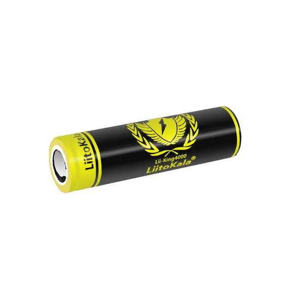 Високоємний акумулятор LiitoKala KING 4000mAh 12A 18650 Li-Ion 2025