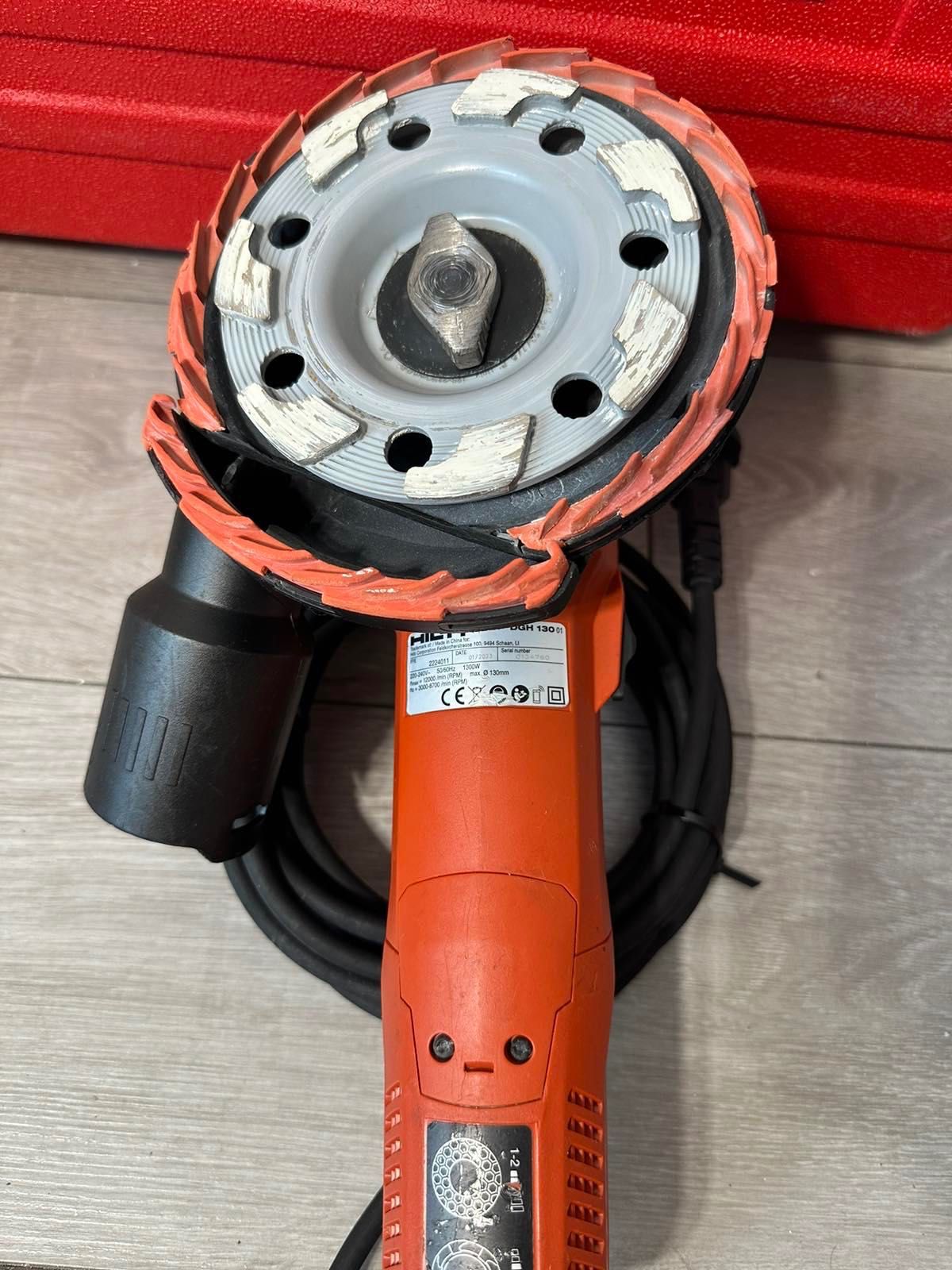 Hilti dgh 130- шлифовальна машина