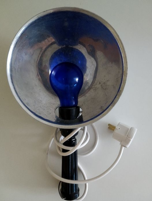 Синяя лампа Минина