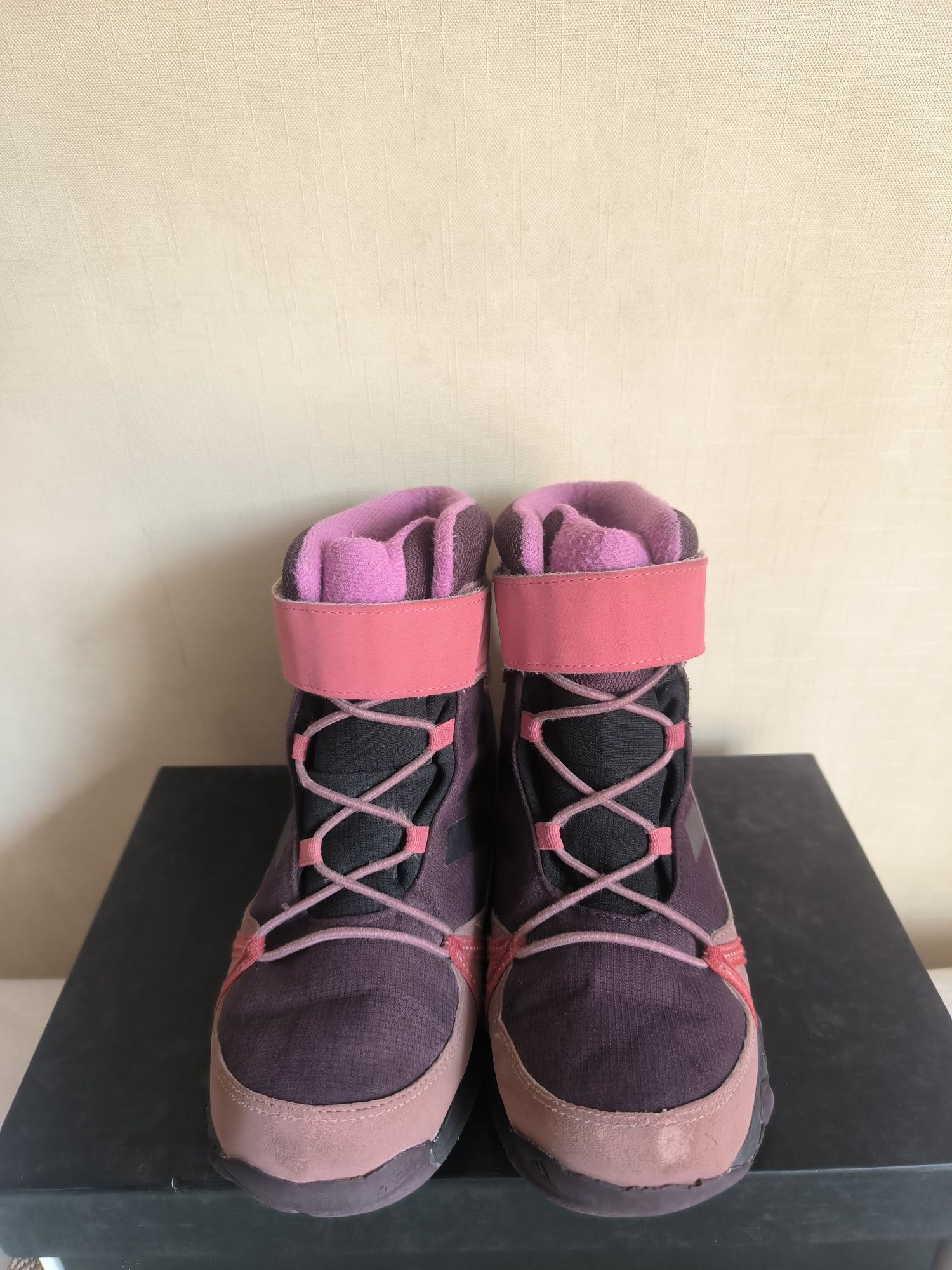 Зимние ботинки Adidas Terrex, зимние ботинки, размер 34, 21см