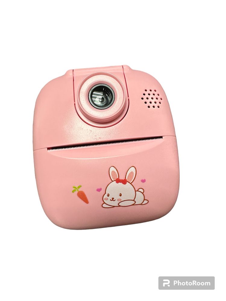 Детский фотоаппарат моментальной печати фото A19 Розовый