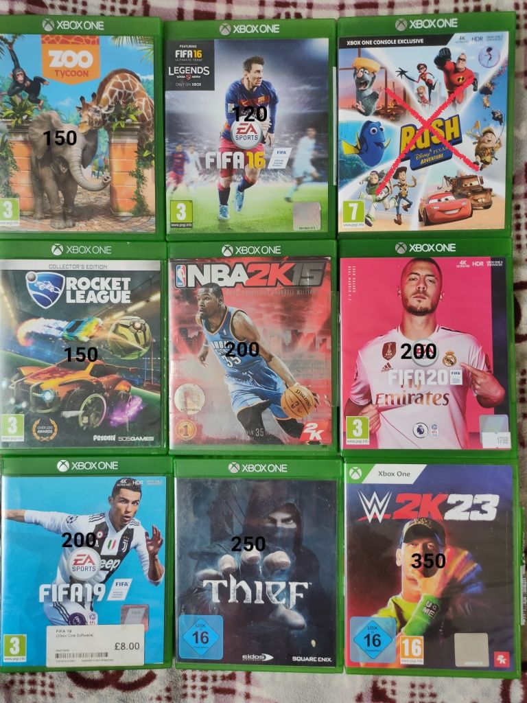 Лот дисків для Xbox one