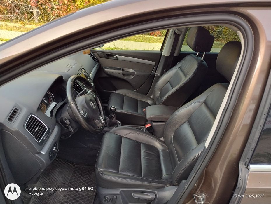 2.0 TDI 7 osobowy highline skóry foteliki dla dzieci