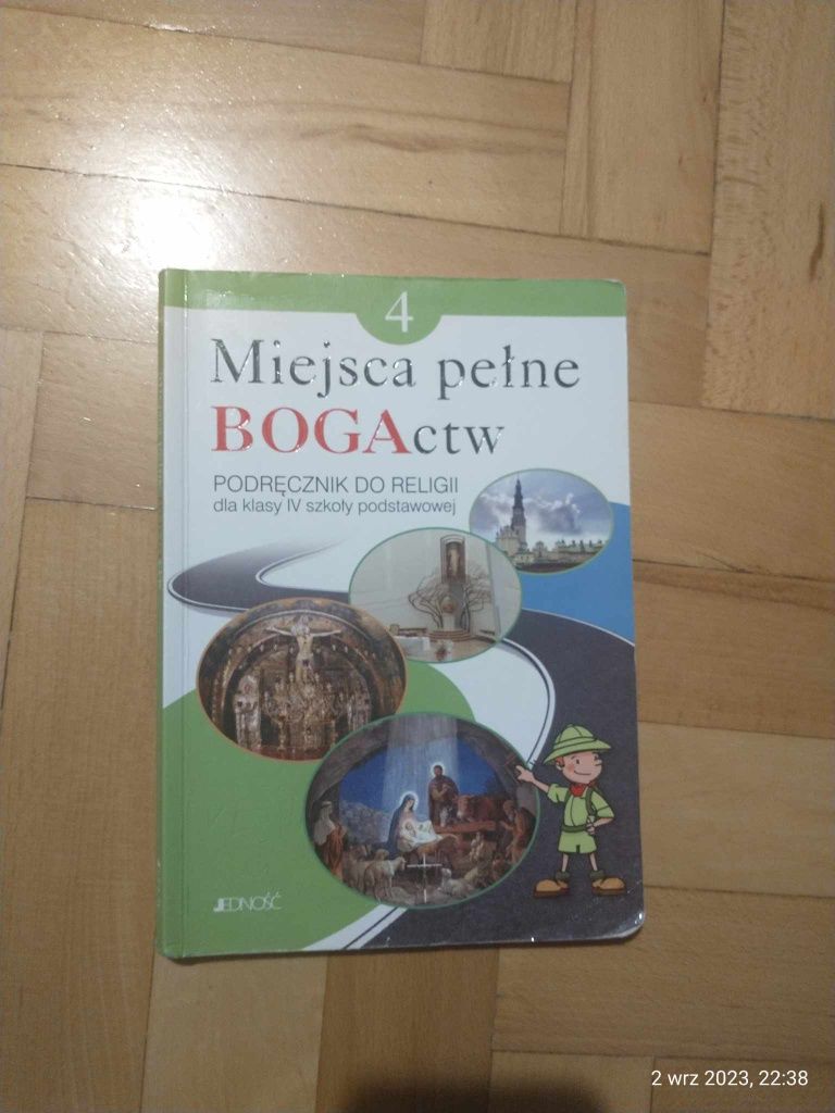 Podręcznik do religii Miejsca  pełne Bogactw klasa 4