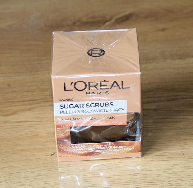 Loreal peeling sugar olej z pestek winogron lancome vichy kors