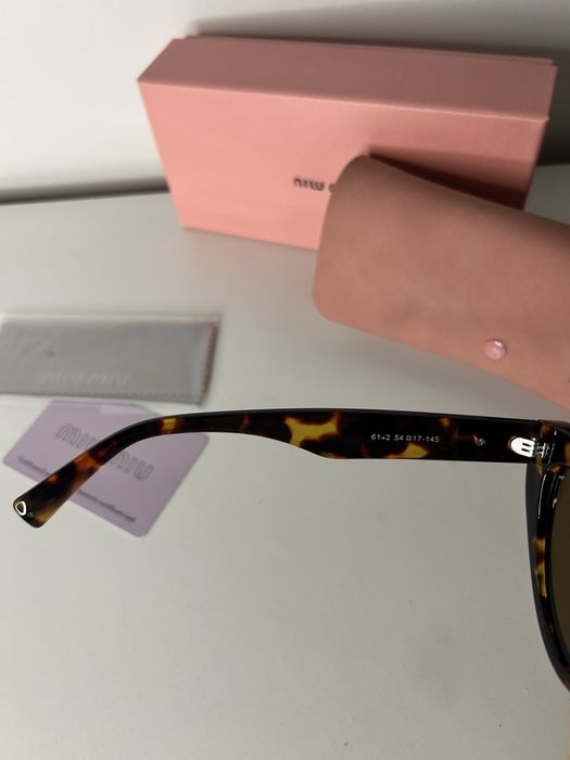 Okulary przeciwsłoneczne „miu miu” panterka