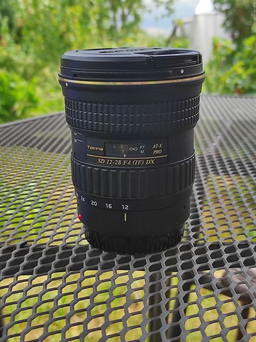 Tokina AT-X pro 12-28mm, f-4- Canon