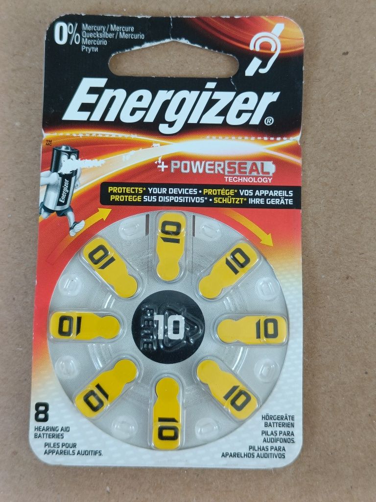 Energizer 10/ PR70 baterie do aparatów słuchowych