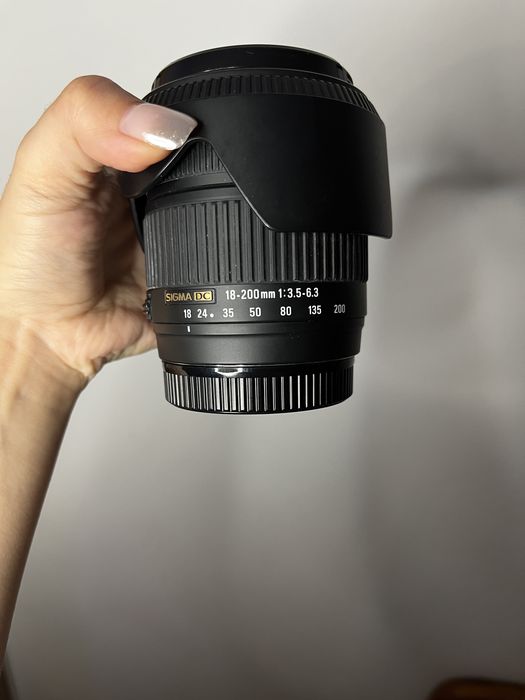 Obiektyw Sigma 18-200 mm f/3.5-6.3 DC dla Sony A-mount