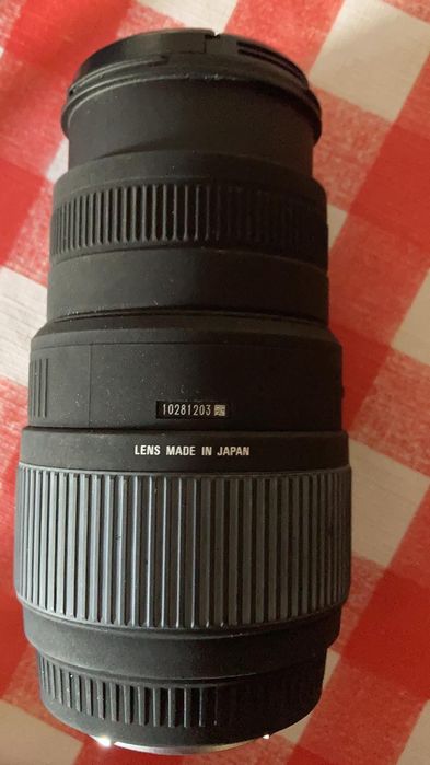 Sony AX350 + Lente Sigma DG 70/300 Macro