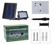 Lampa solarna z czujnikiem zmierzchu halogen
