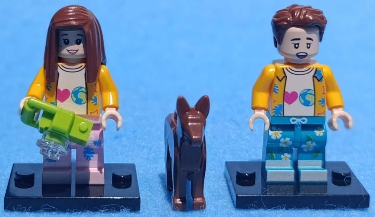 Casal de Turistas com cão (Cidade)