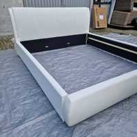 Łóżko 180 do sypialni sypialniane białe pod materac 180x200 OPIS
