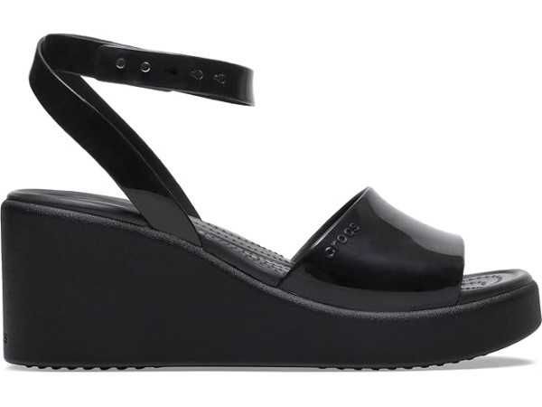 Босоніжки Crocs Brooklyn High Shine Ankle Strap Wedge, W7, W8, W9