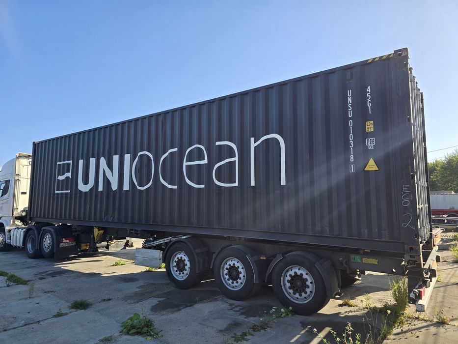 Kontener 40 HC jak Nowy + Transport + Dźwig w cenie