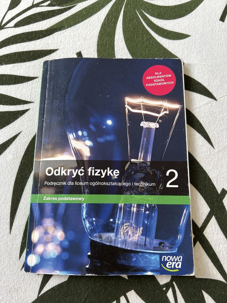 Podręcznik odkryć fizykę do klasy 2
