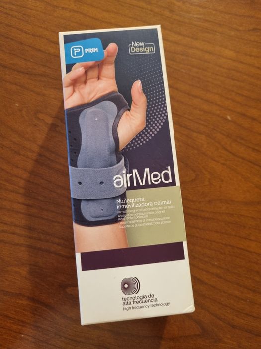 Tala imobilizadora punho mão semi-rígida