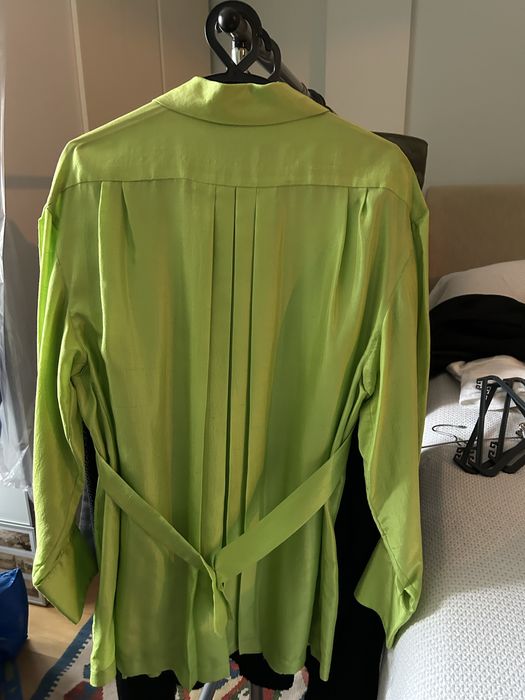 Blusa Chanel verde 36