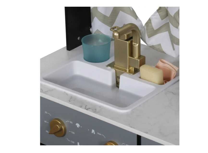 Кухня дитяча дерев'яна AVKO Равенна Black, звукові та світлові ефекти